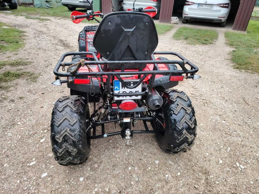 Quad bashan 200 zarejestrowany prawie nowy