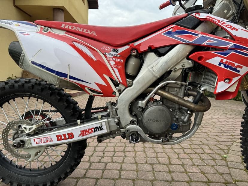 Honda crf 250r po remoncie 2013