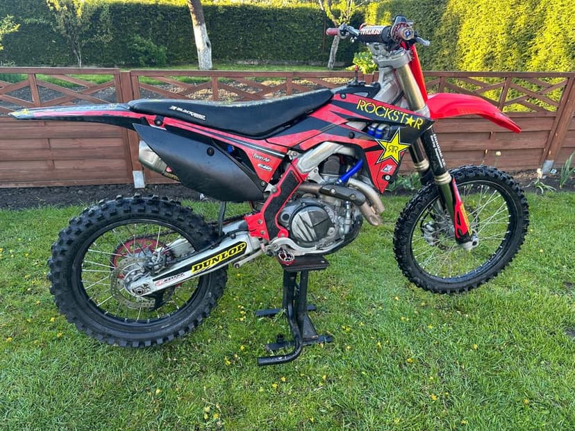 Honda CRF 450 rozrusznik akrapowic