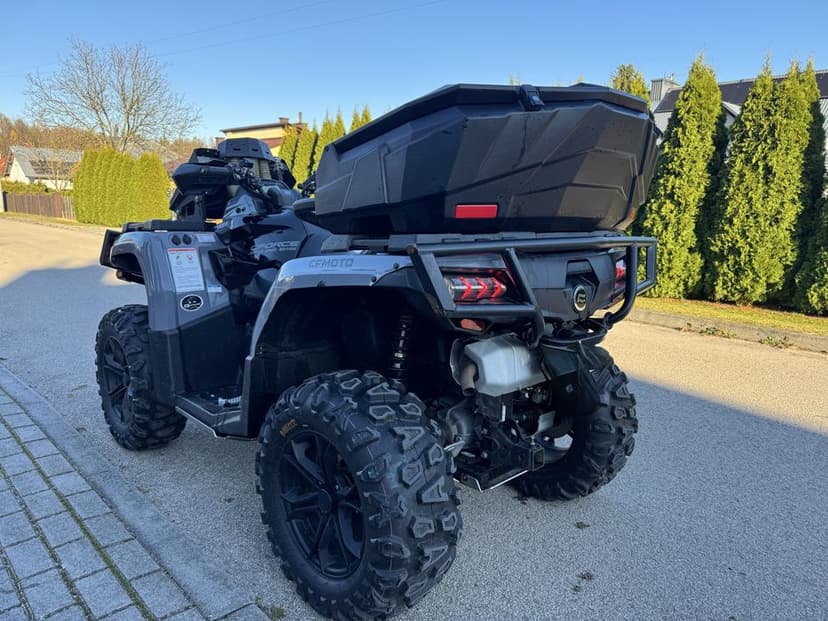 Quad atv CF Moto 850 grey edition full opcja + plug fv 23%