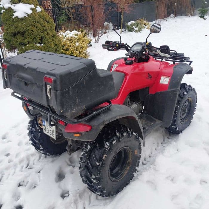 Quad Honda TRX Fa 400ccm, 2007r, Homologacja samochód inny.
