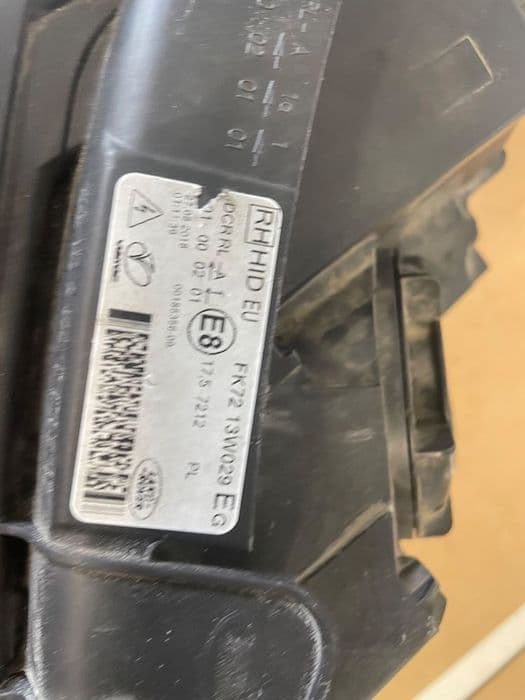 lampa reflektor land rover discovery sport fk72-13w029-eg l550 xenon c