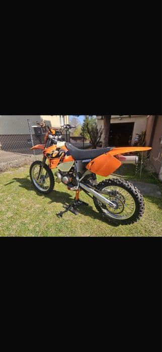 KTM EXC 250 Rok 2001 Rejestracja Szwecja