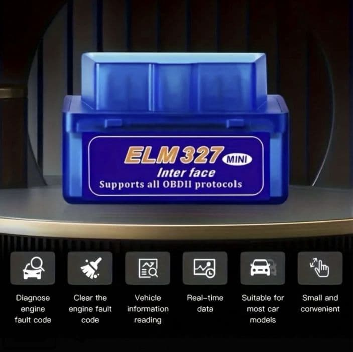 Interfejs diagnostyczny OBD2 bluetooth kostka do usuwania błędów
