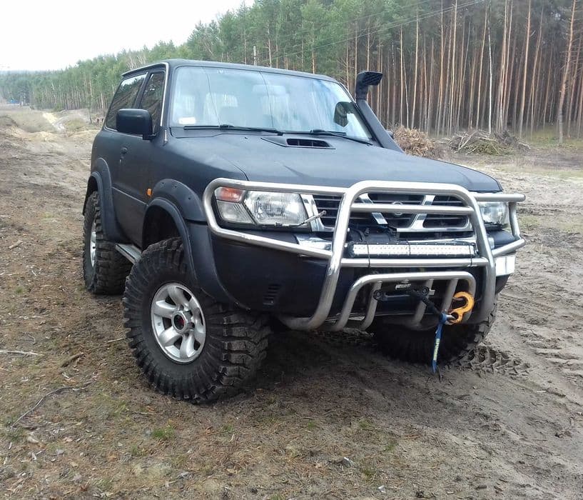 NOWA CENA Nissan PATROL Krótki Y61 SWAP BMW M57 Koła 37" TREPADOR Fajna Zabawka Modyfikacje Legenda OFF-ROAD 4x4 Lift Klima ZOBACZ Prywatnie AVM