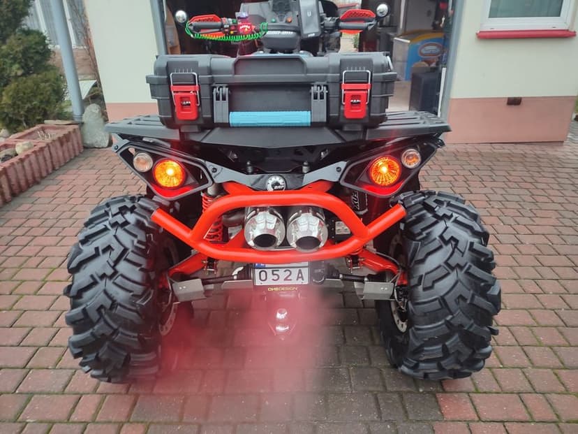 Can-Am Renegade 1000 XMR 2017 | Nowy Pasek  Sportowy Wydech |