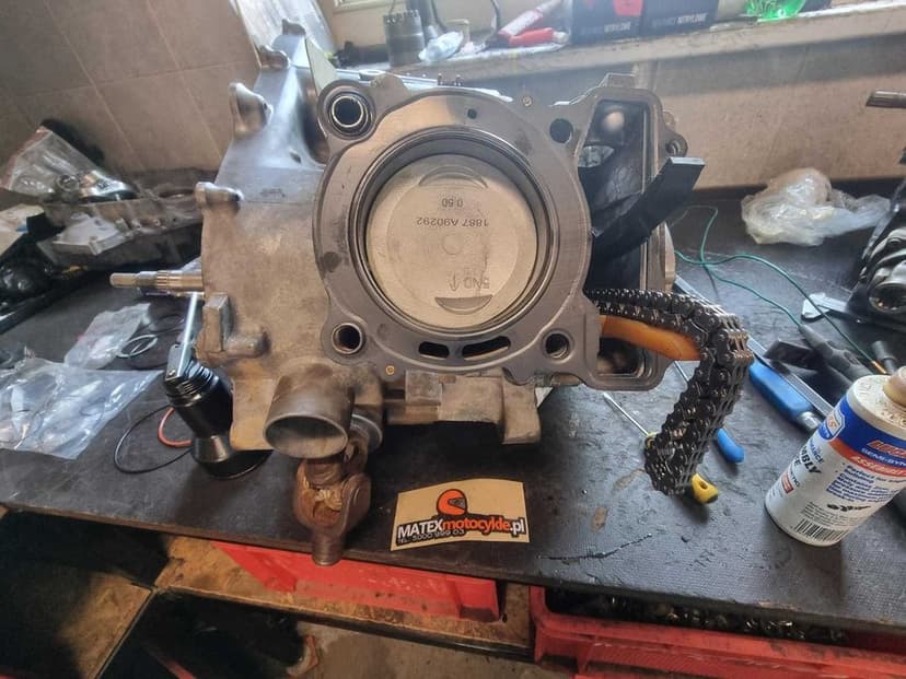 Wałek rozrządu Yamaha Grizzly 450 Części 350 Serwis Cylinder 700 wał