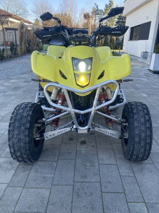 Suzuki ltz 400 doinwestowany po remoncie