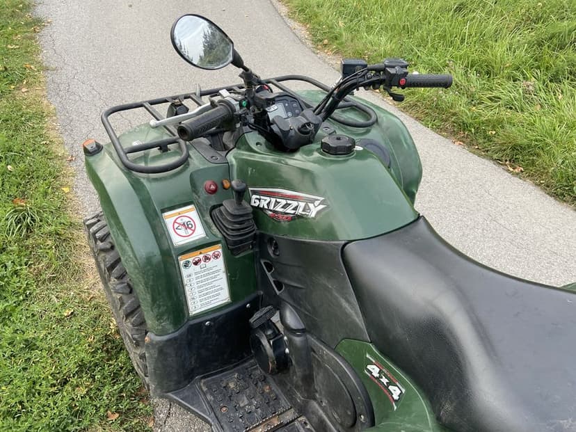 Silnik engine motor wariator sprzęgło kolektor wydech grizzly 450