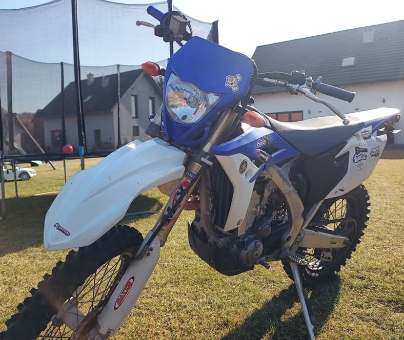 Yamaha wr 450 zarejestrowany