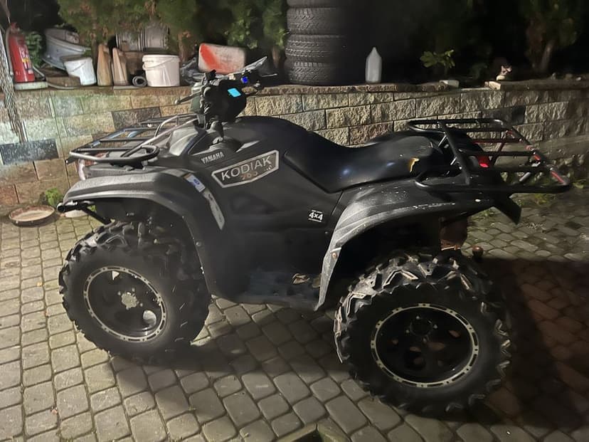 Quad Yamaha kodiak/grizzly 700 wspomaganie, nowe opony, wyciagarka!