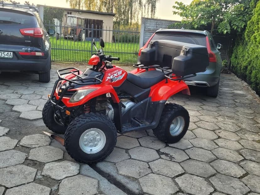 Quad Kymco mxu250 zarejestrowany