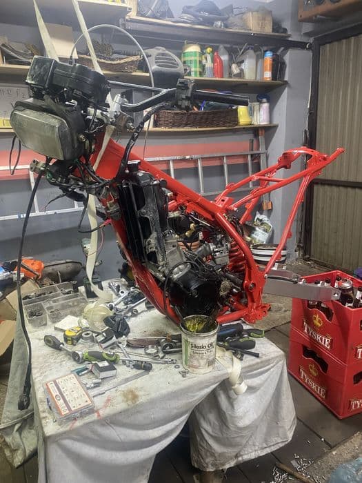 Honda crm 125 zarejestrowana