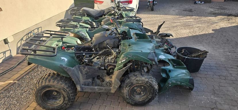 Quad Kawasaki Brute Force KVF 300 ! 2017r! Kymco Mxu! Pakiet 3 sztuki!