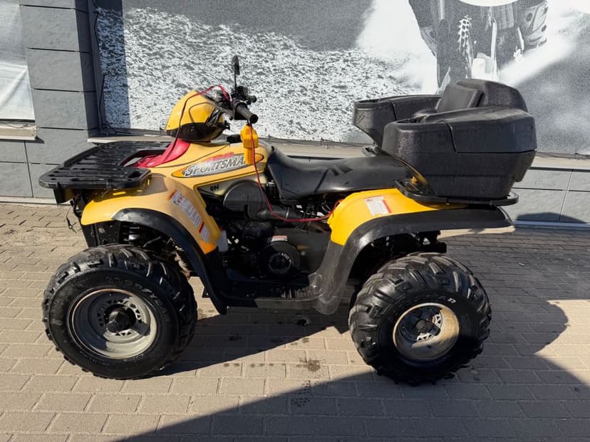 Quad 4x4 Polaris Sportsman 400 z pługiem