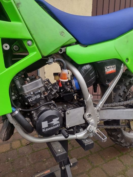 Kawasaki kx125 87r Po odbudowie