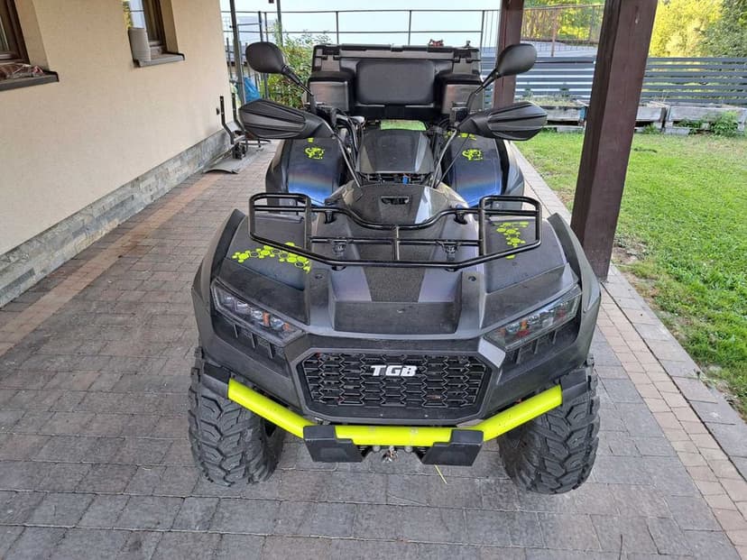 Quad TGB Blade 550 jak 600 4x4 EFI Kufer wciagarka n. model LED zarej