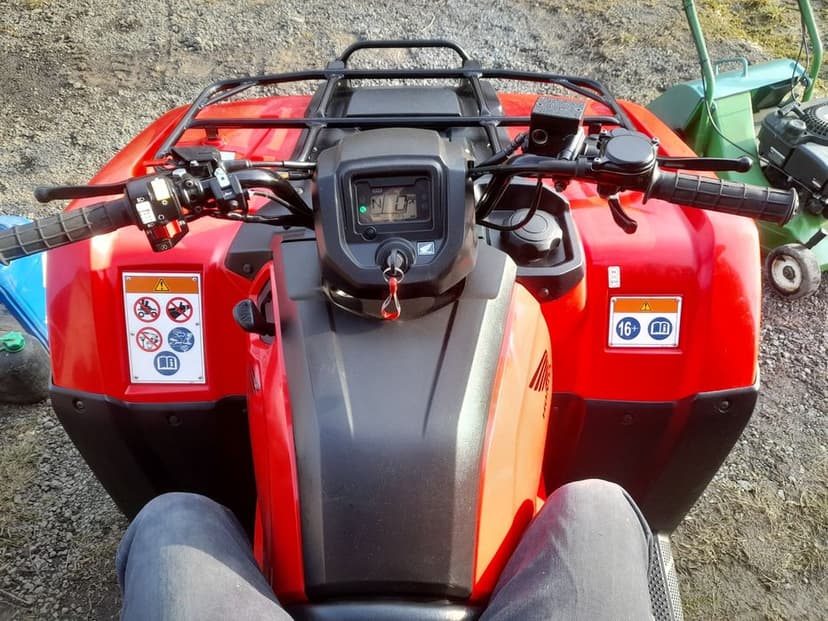 Honda trx 420cm³ 4x4 2018r. 2800 km
