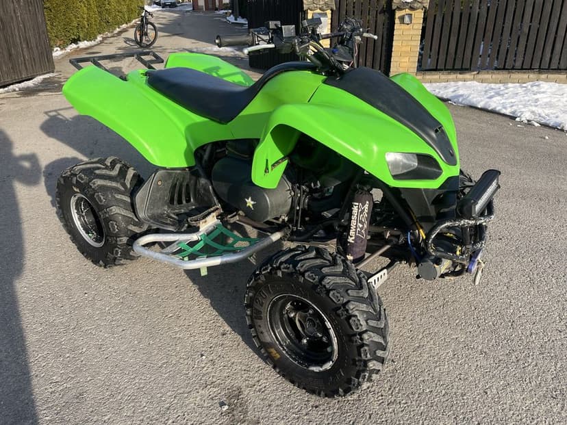 Quad Kawasaki KFX 700 V-Twin, HMF! Transport!