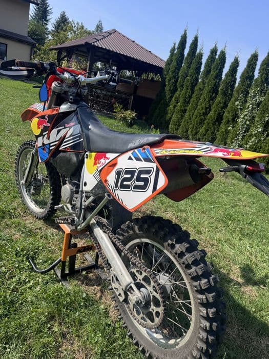KTM exc 125 2T serwis zarejestrowany