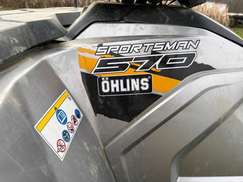 POLARIS SPORTSMAN 570 w najbogatszej wersji wyposażenia OHLINS.