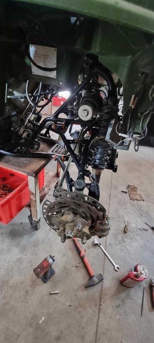 Błotnik Plastik Yamaha Kodiak 400 Big bear 350 Części Serwis Silnik