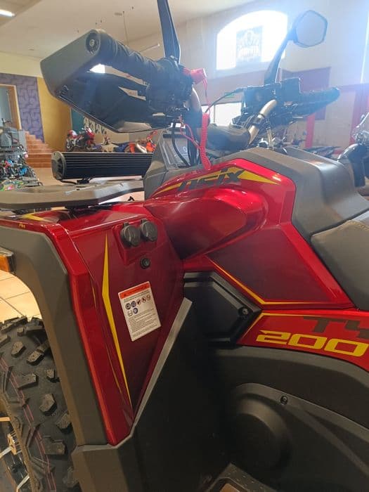 DUŻY QUAD ASIX TYTAN 200 Mocny Wyciągarka Grzane Manetki RATY WYSYŁKA