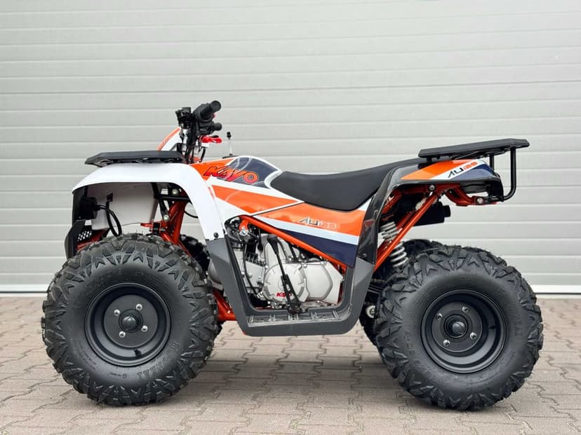 Quad Kayo AU125, LED, Angel Eyes, Licznik, Mały, Dla Początkujących,