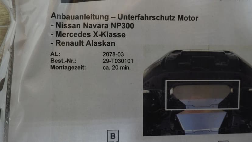 nissan navara np300 aluminiowa osłona dolna