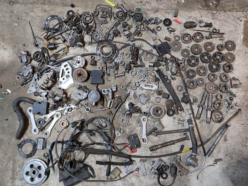 Części cross Kawasaki kx 125 kxf 250 kx 250f gaźnik kosz dekiel karter