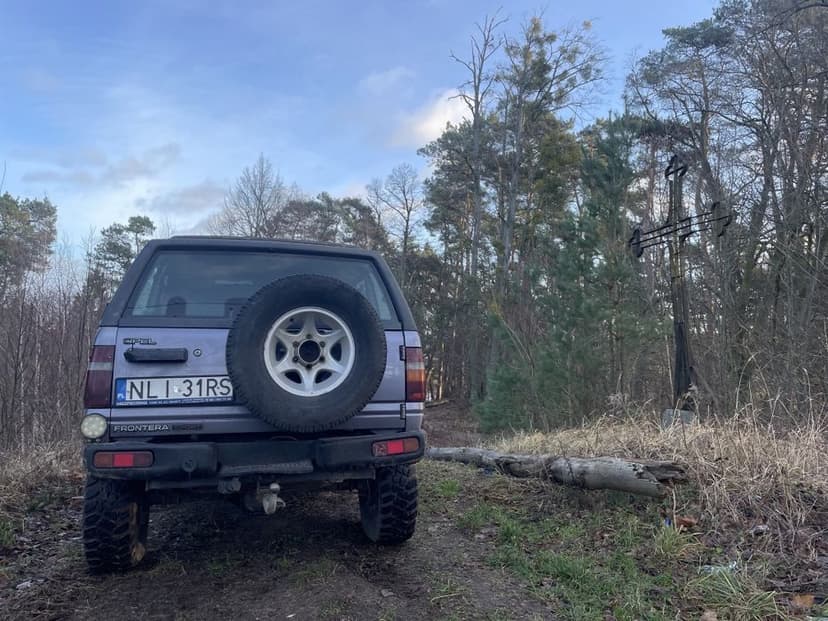 Opel Frontera A 2.0 LPG offroad!