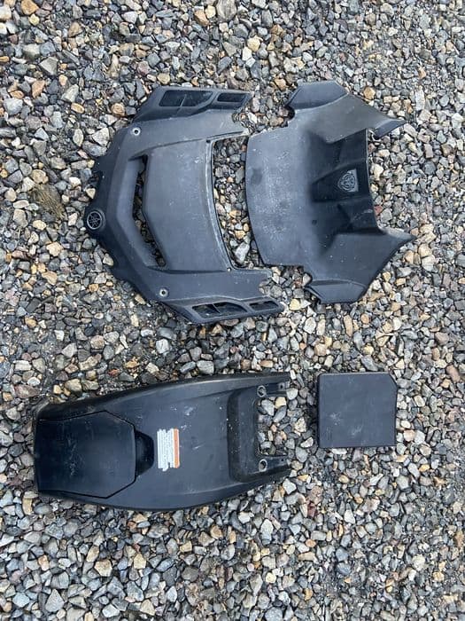 Maska plastiki osłona schowek i inne Yamaha grizzly 550/700 osłona