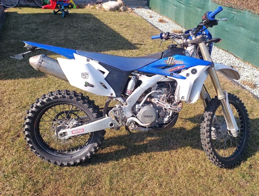 Yamaha wr 450 zarejestrowany