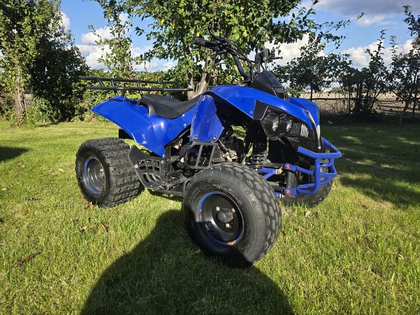 Quad 125 biegi 3+1, duża rama XL koła 8cali