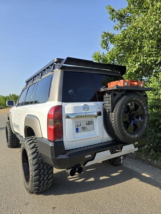 Zderzak tylny stalowy tył Offroad 4x4 Nissan Patrol Y61