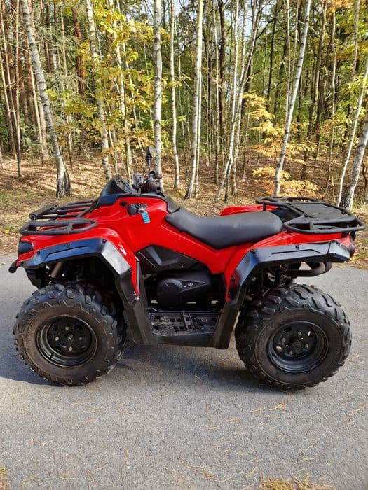 Quad 4x4 Can Am Outlander 450 Homologacja