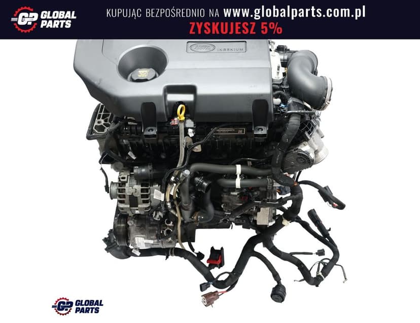 Land Rover Discovery L550 Silnik Goły Słupek 204DTD AJ200 2.0 D