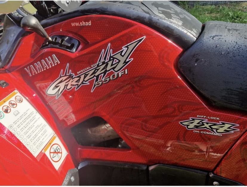 Yamaha Grizzly 550/700 4x4/Max Doposażony/Mały przebieg