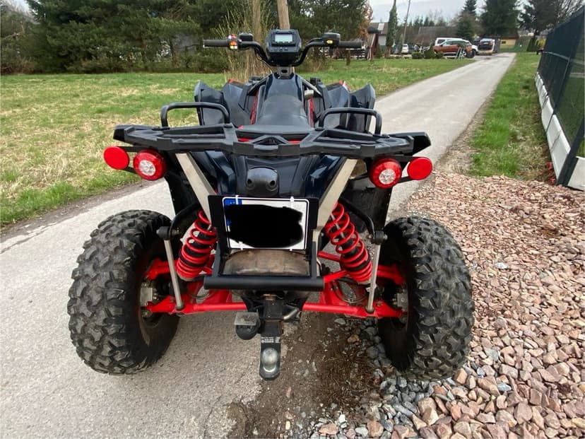 Częśći polaris scrambler 1000s Wahacz zbiornik plastiki silnik dyfer