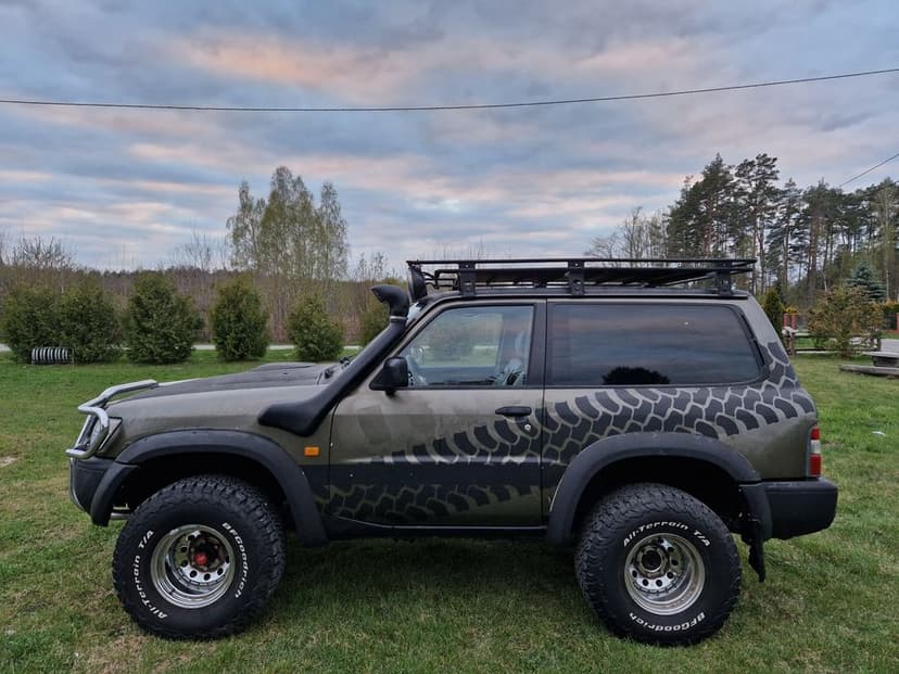 Nissan Patrol Y61 2.8 Turbodiesel Klima 4x4 Reduktor Diff lock Lift Krótki