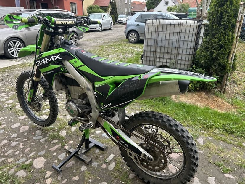 Kawasaki Kxf450 kx450f Rozrusznik 3mapy Launchontrol ZADBANY Bdb stan 140mth honda suzuki yamaha 250 450