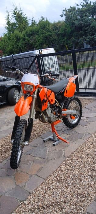 KTM 250 EXC Rok 2003 Szwecja Rejestracja