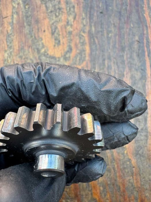 posrednia tryb zebatka rozrusznika bendixa kawasaki kfx 450 r 08-14