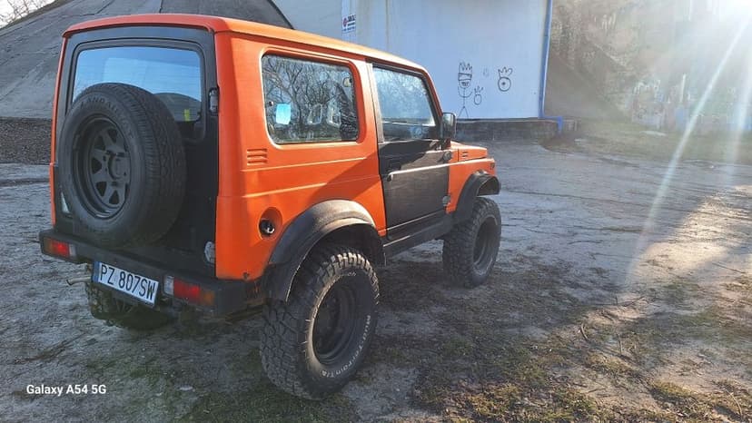Suzuki Samurai 1.6 16v offroad pług zdrowy