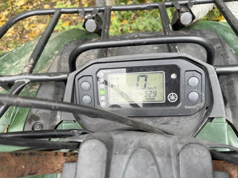 Yamaha Grizzly 450 4x4 z dokumentami