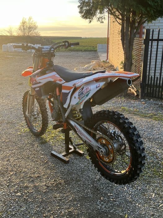 Ktm sxf 250 zamienie za :honda yamaha kawasaki ktm itp