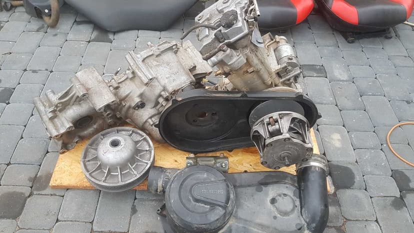 polaris 800 500 sportsman silnik skrzynia lampa modul wspomagania wal