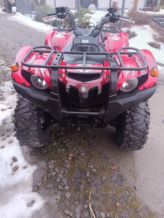 Yamaha grizzly 700 eps Pług homologacja kingquad can am 550 polaris