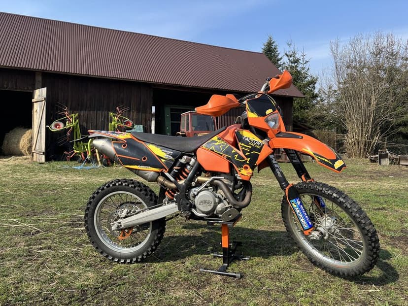 KTM EXC 400, 2006r. | Szwecja | wzorowy stan | Rekluse | dużo części