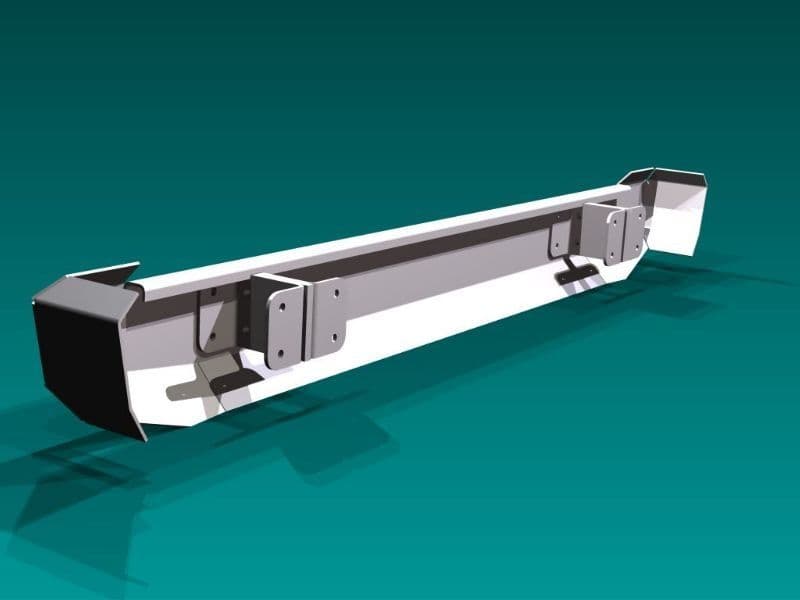 Zderzak Stalowy pod wyciągarkę Jeep Cherokee  xj przedni I tylny